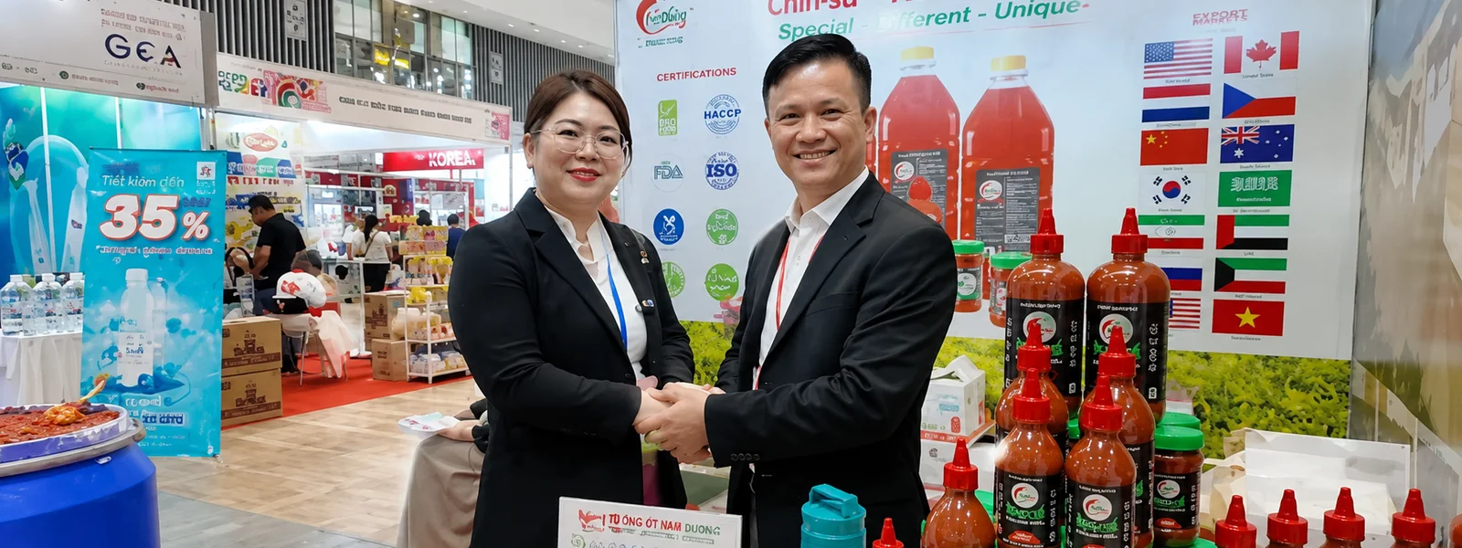Làm việc với thương hiệu gia vị Việt Nam về phương án đưa hàng sang Trung Quốc